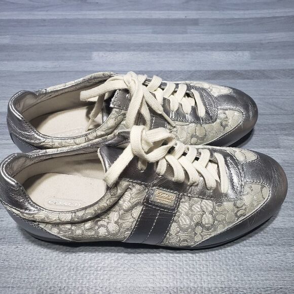Coach Joss silver metallic women shoes - Picture 1 of 7